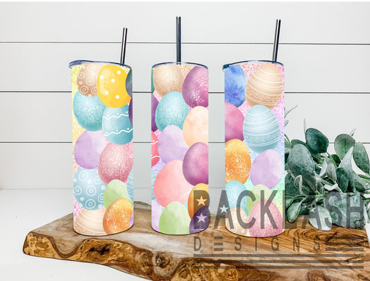 Egg Collage Tumbler
