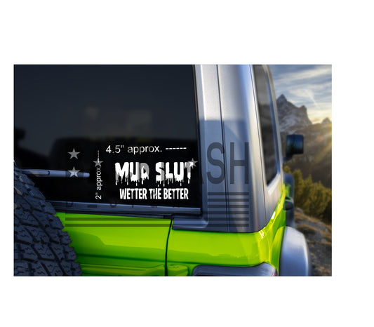 Mud Slut Sticker