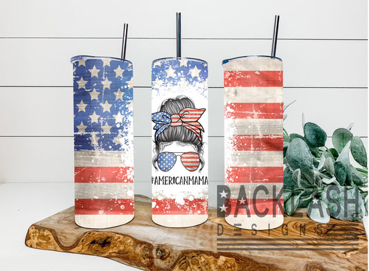 American Mom Tumbler
