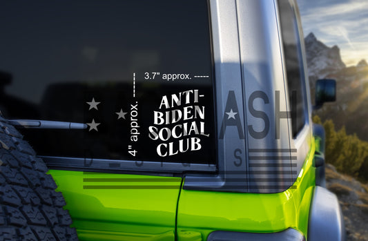 Anti Biden Sticker