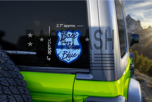 Blue Badge Sticker