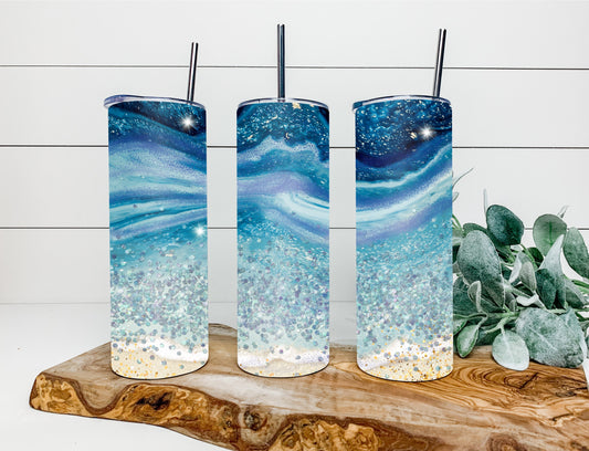 Beach Waves Tumbler
