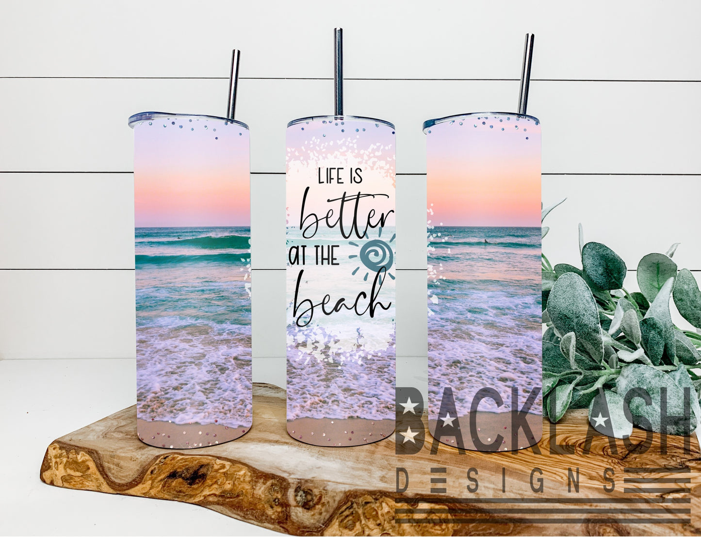 Beach Quote Tumbler