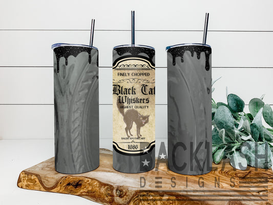 Black Cat Potion Tumbler