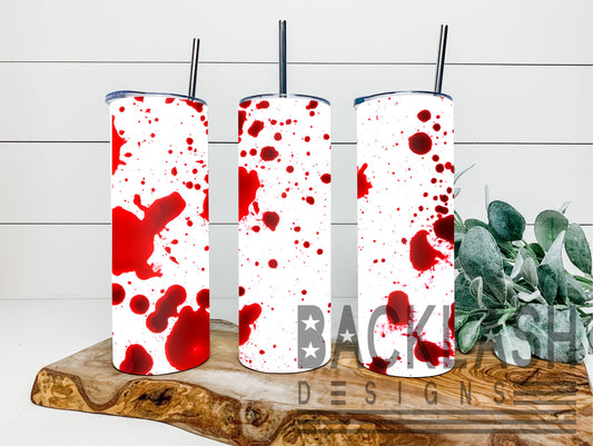 Blood Splatter Tumbler