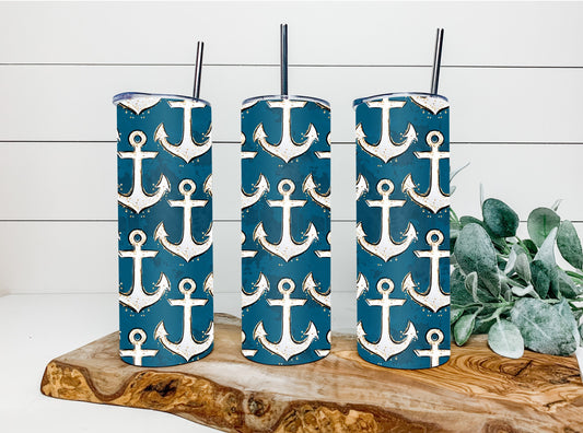 Blues Anchors Tumbler