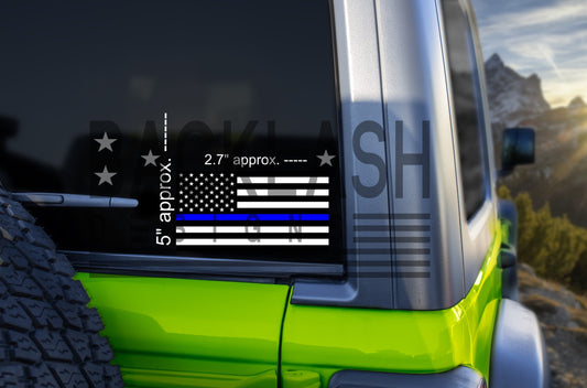Blue Flag Sticker