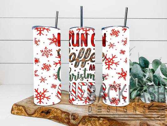 Coffee and Christmas Cheer Tumbler