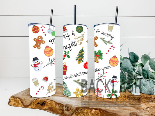 Christmas Mix Tumbler