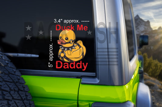 Dirty Duck Sticker