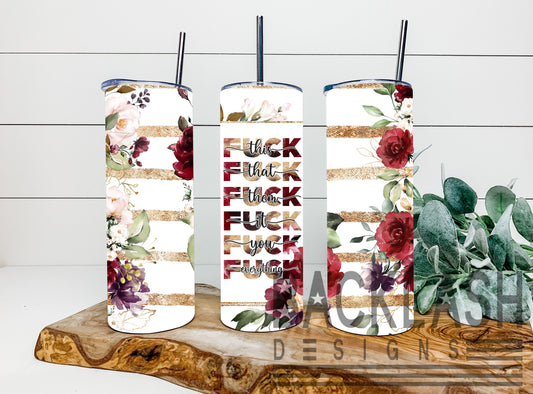 Fuck Fuck Fuck Tumbler