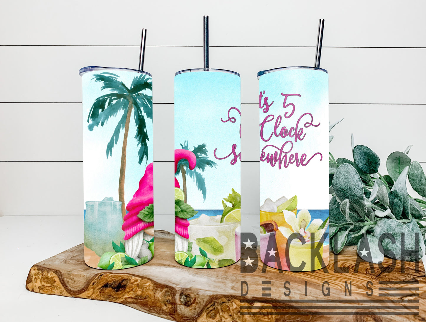 Summer Gnome Tumbler