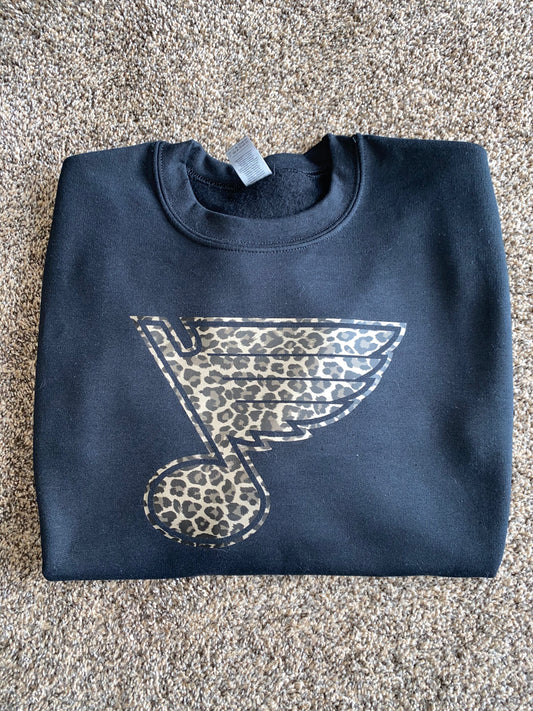 Cheetah BLUE Note Sweatshirts and Hoodies