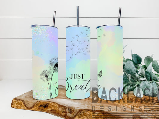Just Breathe Tumbler