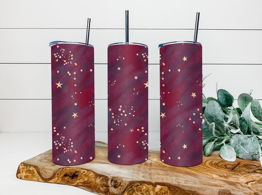 Maroon Skies Tumbler