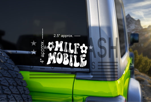 Milf Mobile Sticker