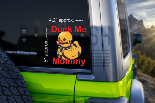 Dirty Duck Mommy Edition Sticker