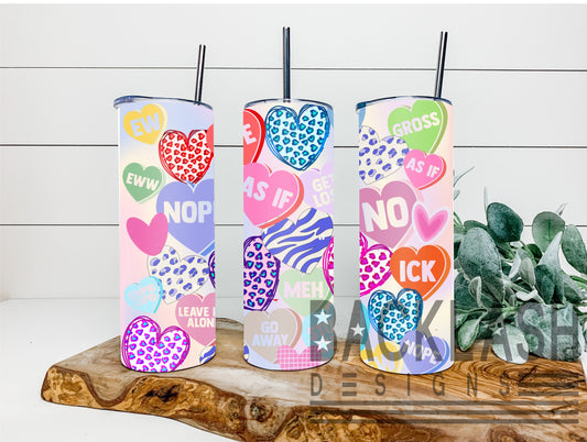 Rude Hearts Tumbler